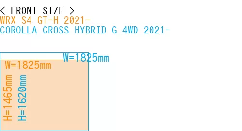 #WRX S4 GT-H 2021- + COROLLA CROSS HYBRID G 4WD 2021-